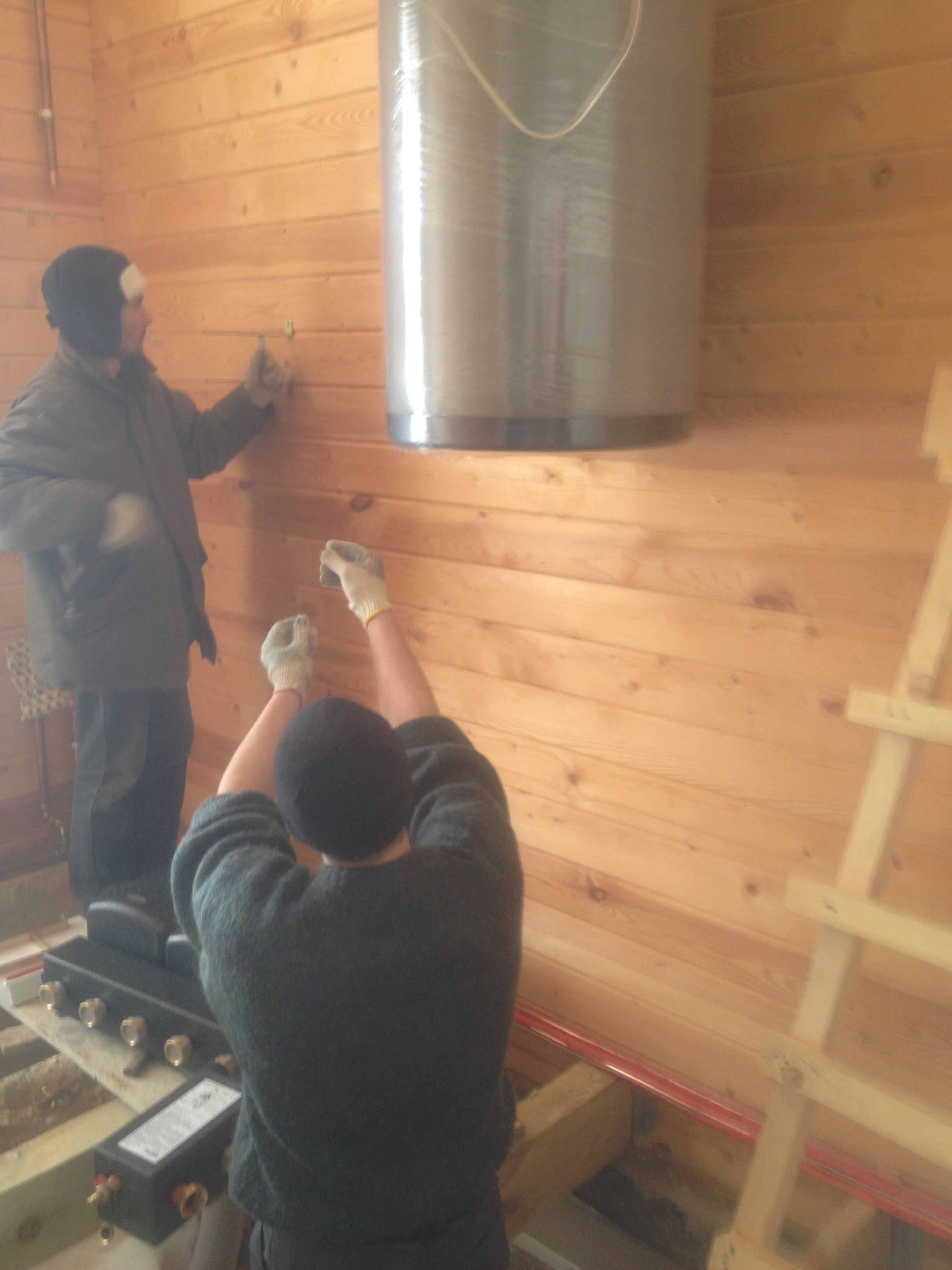 Замена отопления дома