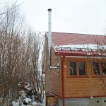 Дымоход котла отопления